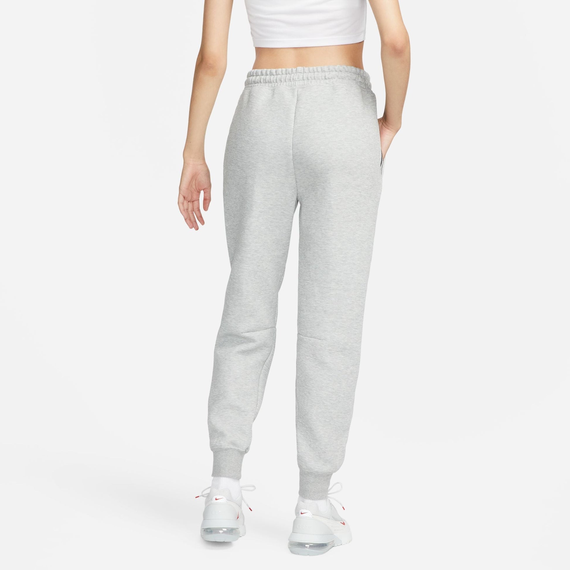 Nike Womens Sportswear Tech Fleece - Dark Grey Heather/Black Denim Exchange