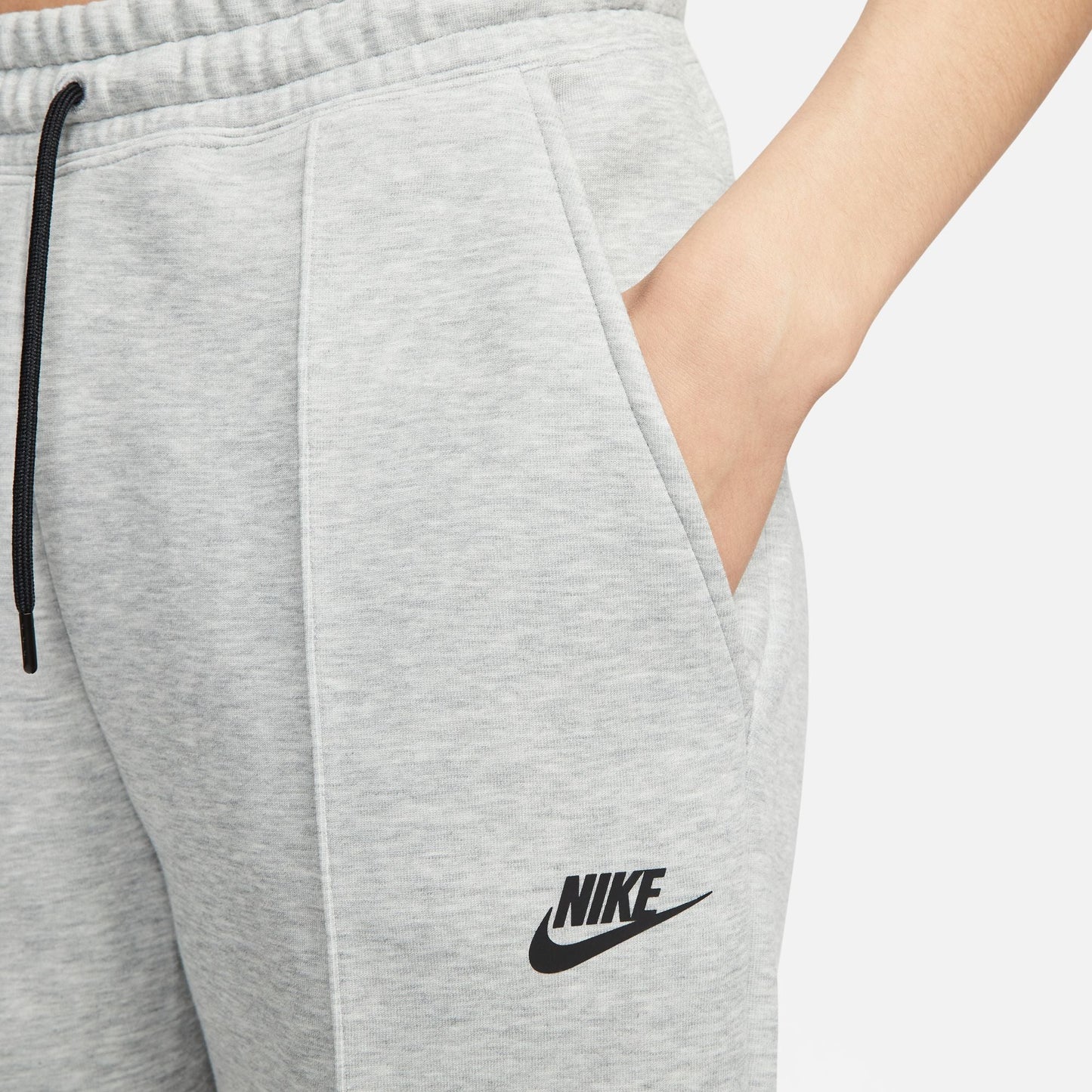 Nike Womens Sportswear Tech Fleece - Dark Grey Heather/Black Denim Exchange