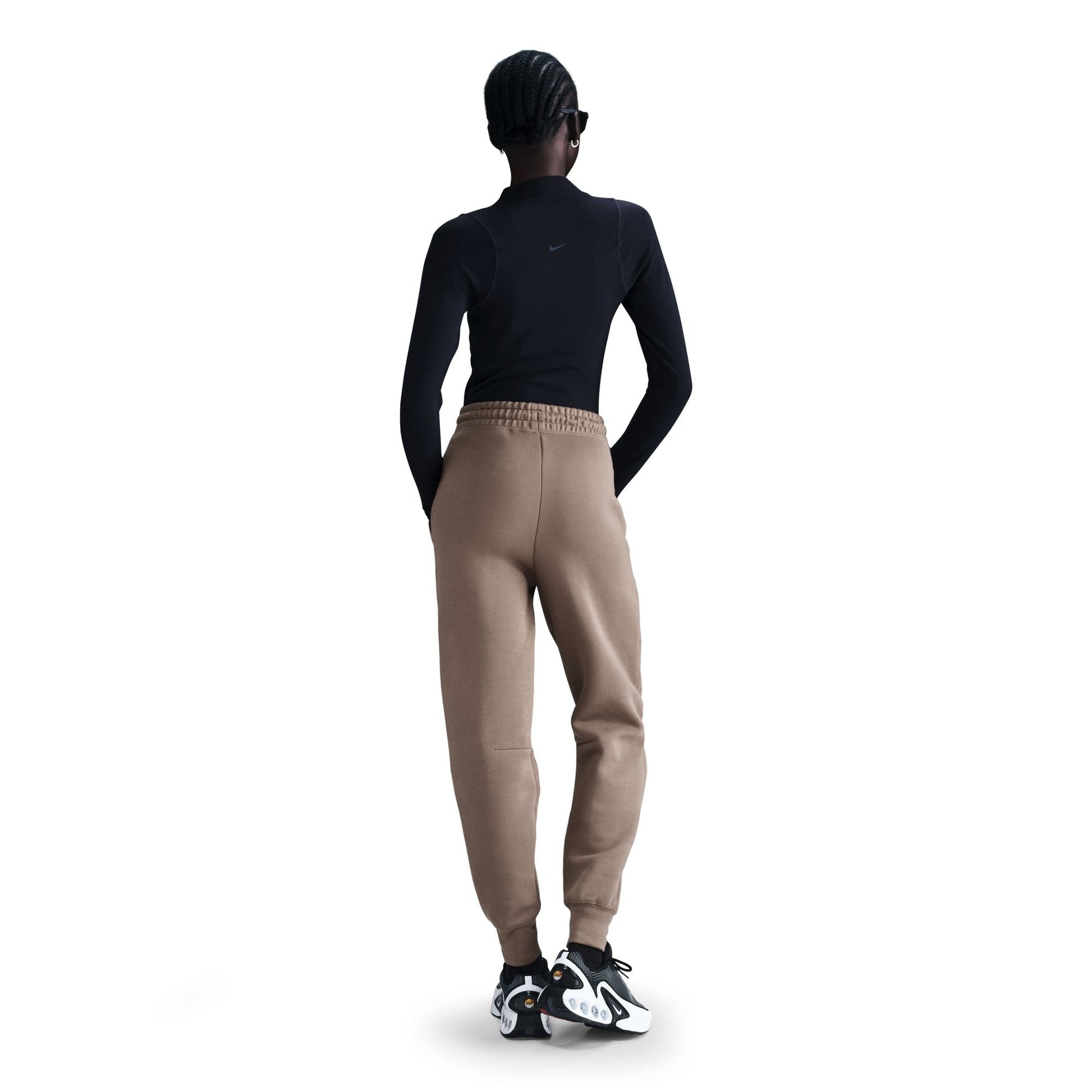 Nike Womens Sportswear Tech Fleece Jogger - Mink Brown/Black Denim Exchange