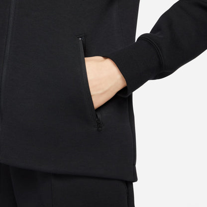 Nike Womens Sportswear Tech Fleece Hoodie - Black Denim Exchange