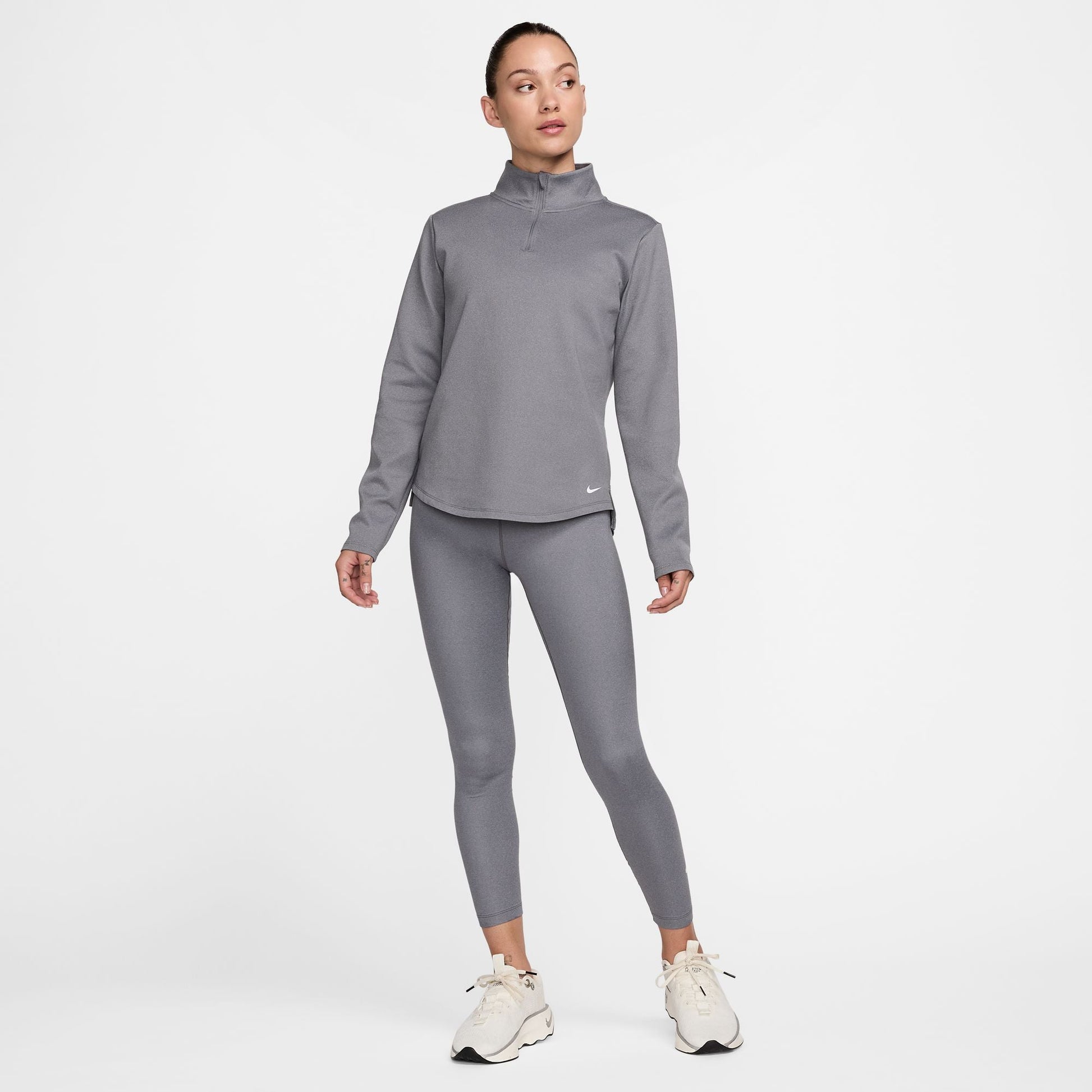 Nike Womens Therma-Fit One Leggings - Smoke Grey Denim Exchange