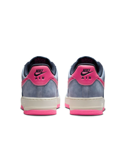 Nike Men’s Air Force 1 '07 LX - Dark Obsidian/Pink Blast Denim Exchange