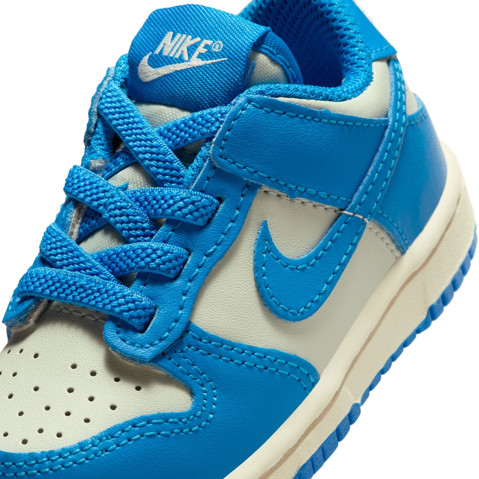 Nike (TD) Dunk Low - Light Silver/Photo Blue Denim Exchange