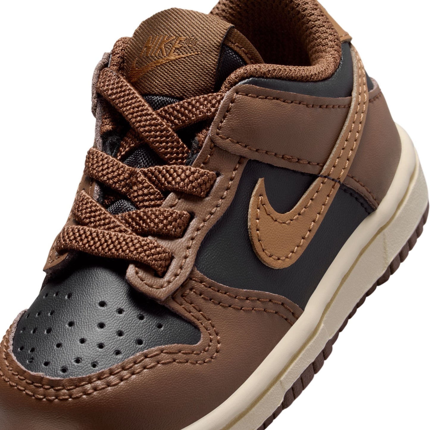 Nike (TD) Dunk Low - Black/British Tan Denim Exchange