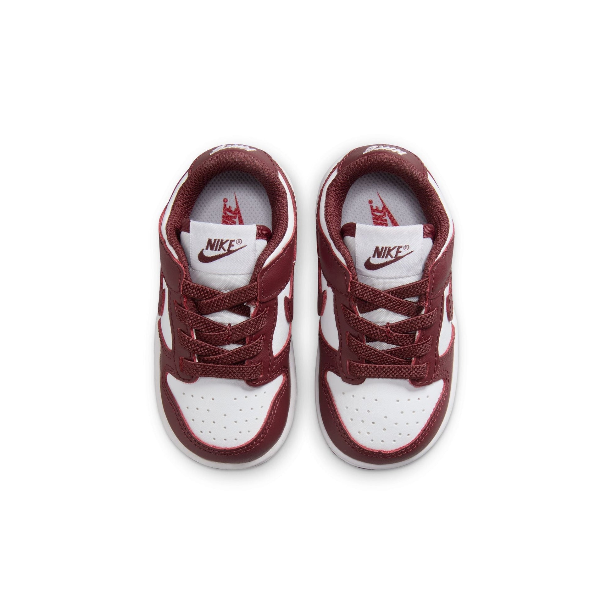 Nike (TD) Dunk Low - White/Redwood Denim Exchange