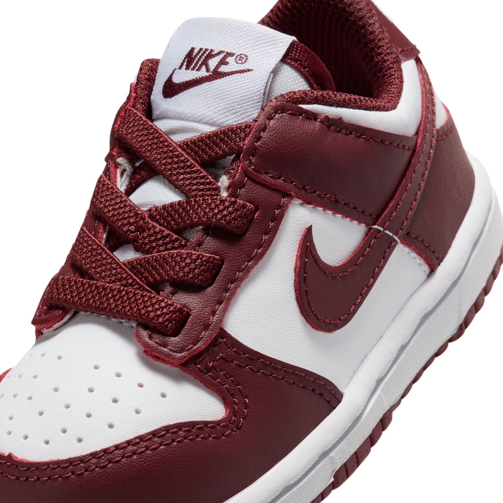 Nike (TD) Dunk Low - White/Redwood Denim Exchange
