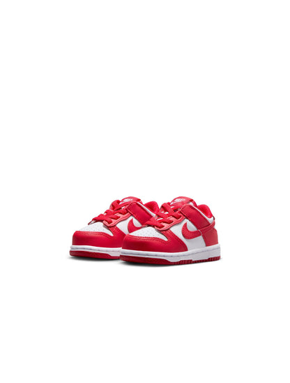 Nike (TD) Dunk Low - White/University Red Denim Exchange