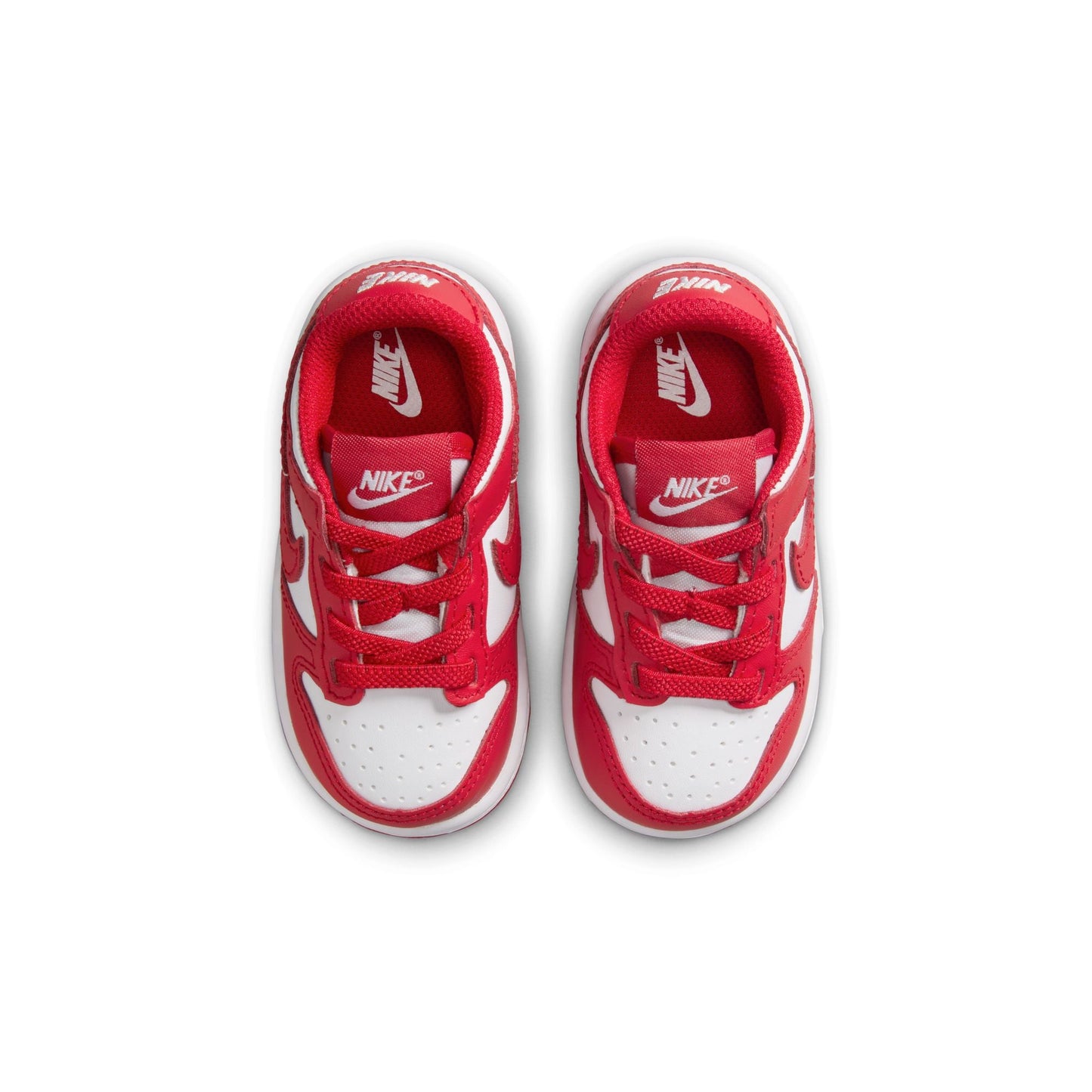 Nike (TD) Dunk Low - White/University Red Denim Exchange