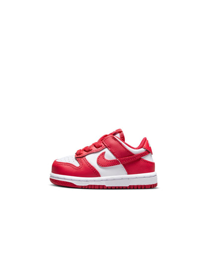 Nike (TD) Dunk Low - White/University Red Denim Exchange