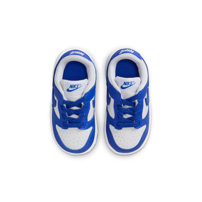 Nike (TD) Dunk Low - White/Hyper Royal Denim Exchange