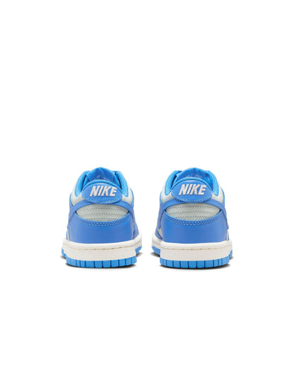 Nike Big Kids Dunk Low - Light Silver/Photo Blue Denim Exchange