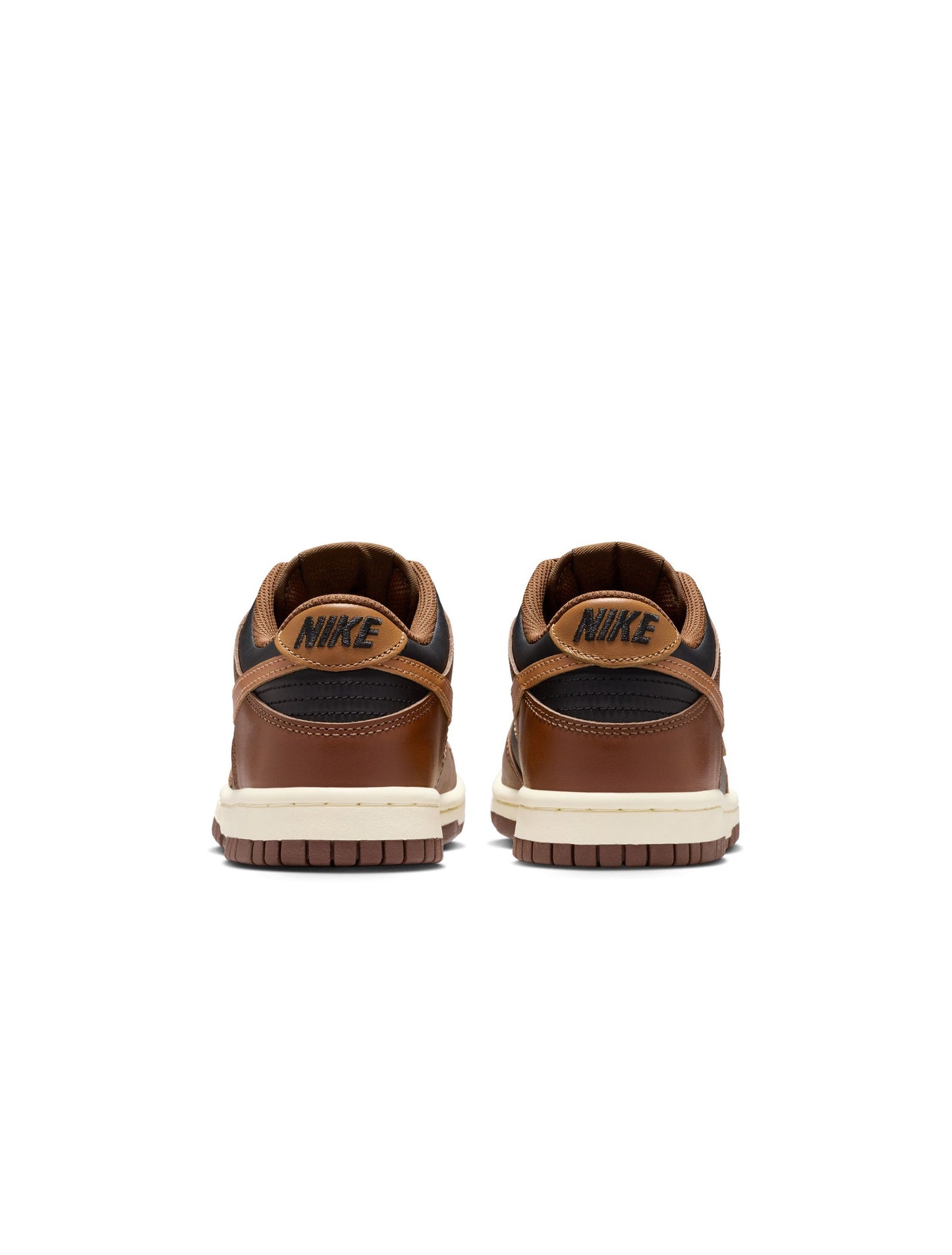 Nike Big Kids Dunk Low - Black/British Tan Denim Exchange