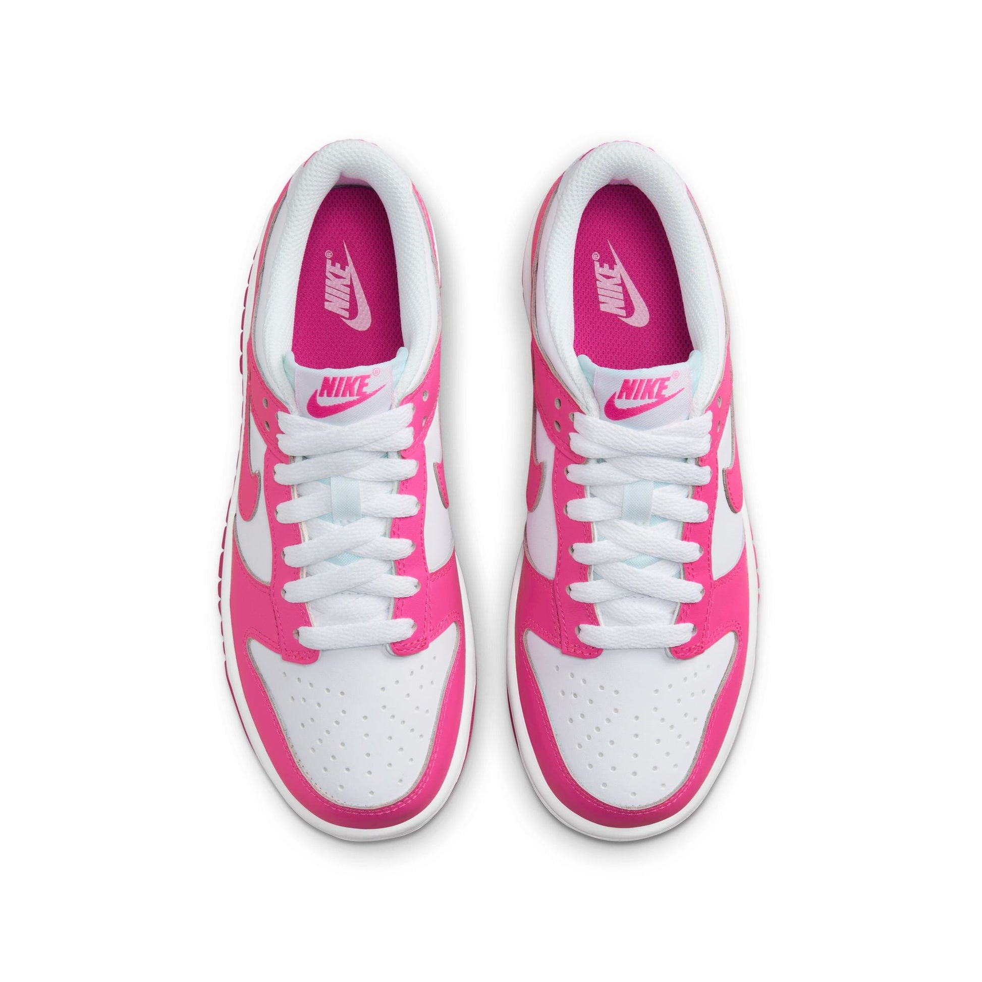 Nike Big Kids Dunk Low - Laser Fuchsia Denim Exchange