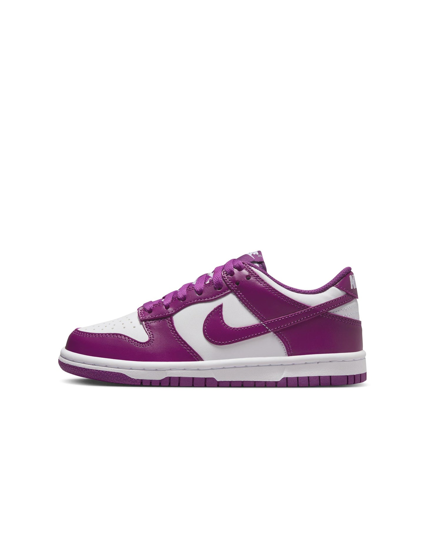 Nike Big Kids Dunk Low - White/Viotech Denim Exchange