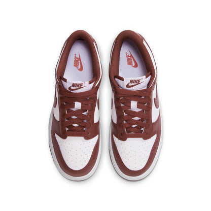 Nike Big Kids Dunk Low - White/Redwood Denim Exchange
