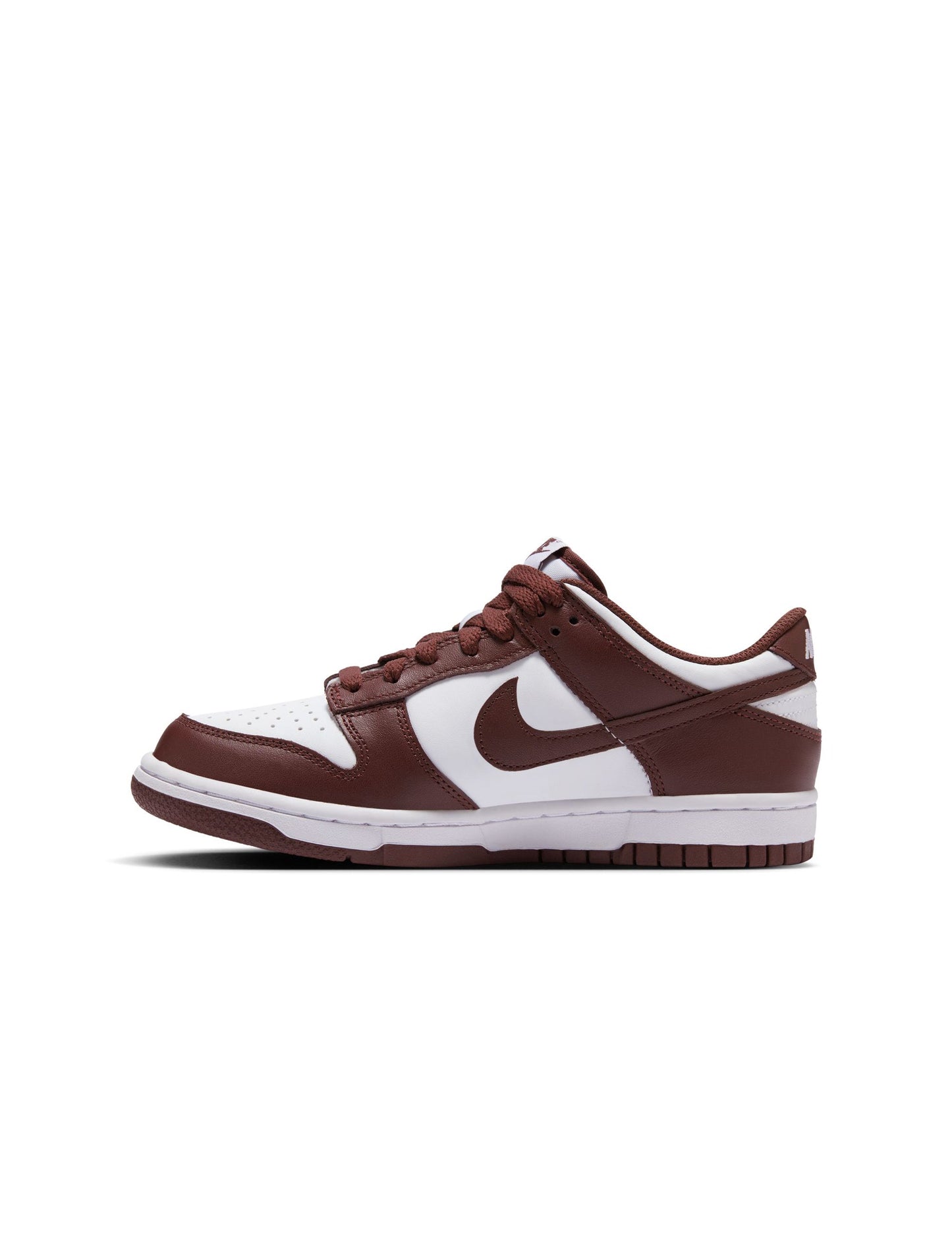 Nike Big Kids Dunk Low - White/Redwood Denim Exchange