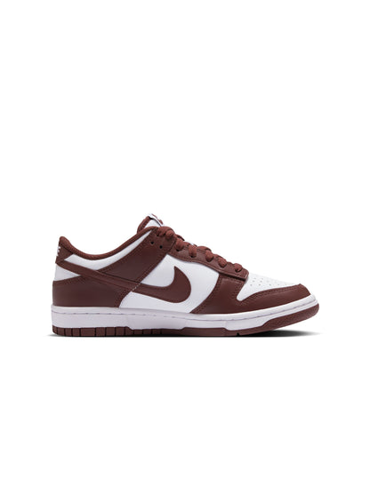 Nike Big Kids Dunk Low - White/Redwood Denim Exchange