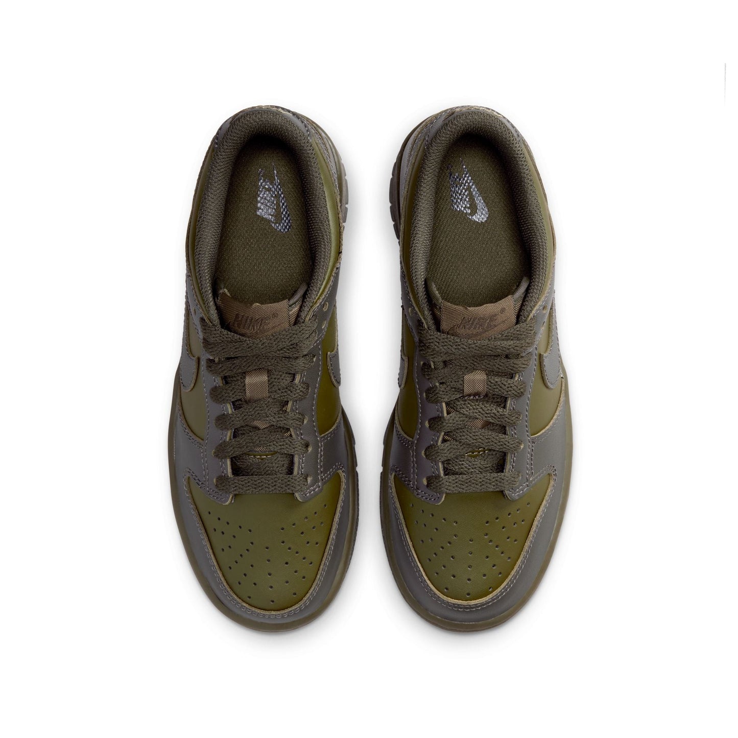 Nike Big Kids Dunk Low - Cargo Khaki Denim Exchange
