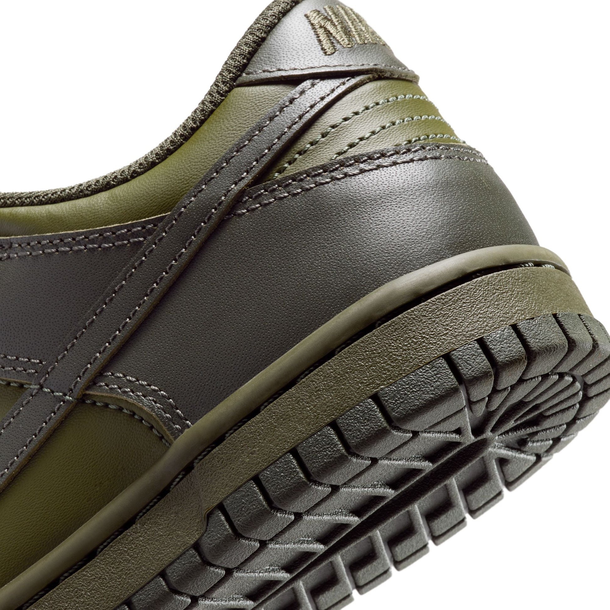 Nike Big Kids Dunk Low - Cargo Khaki Denim Exchange