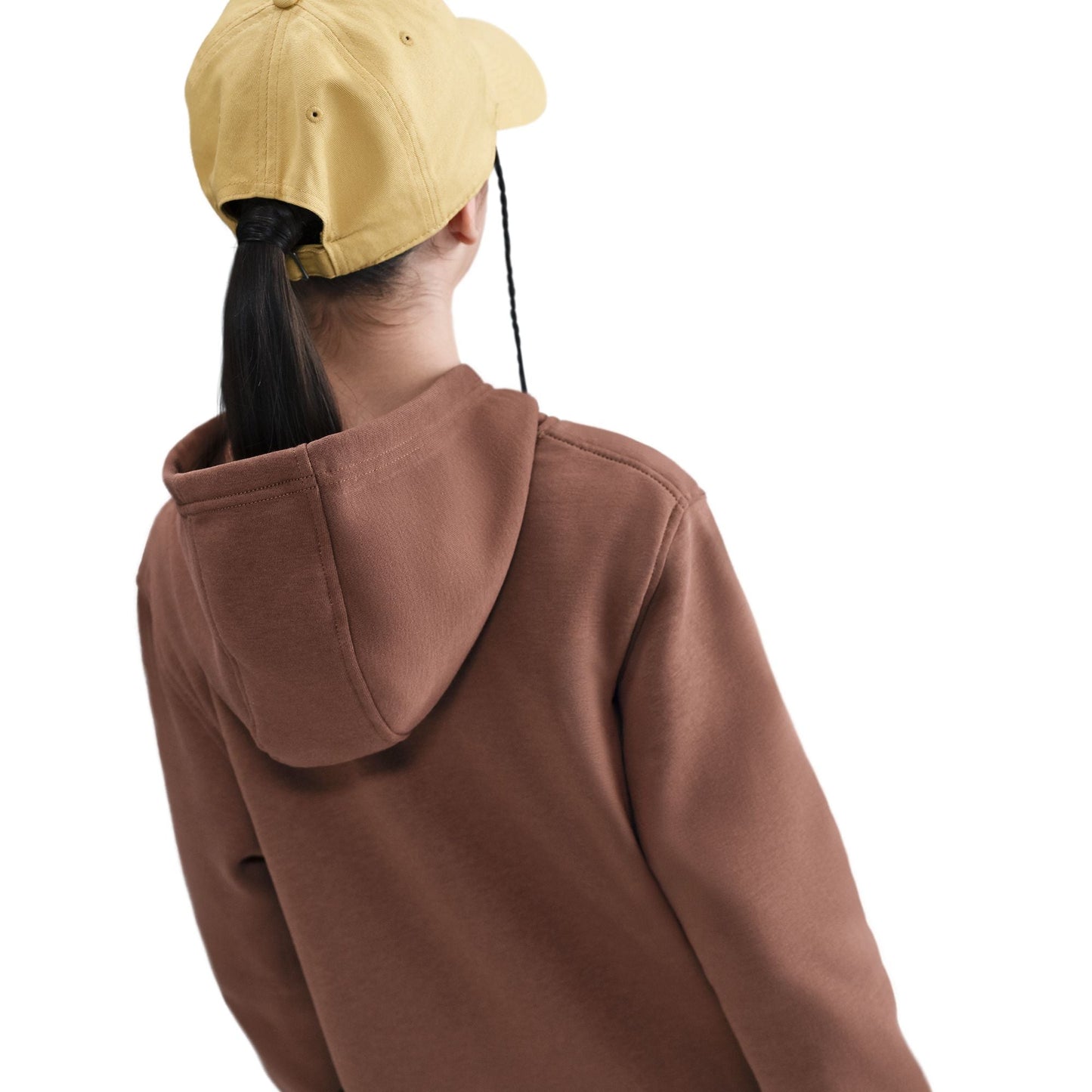 Nike Big Kids Fleece Pullover Hoodie - Fauna Brown/White Denim Exchange