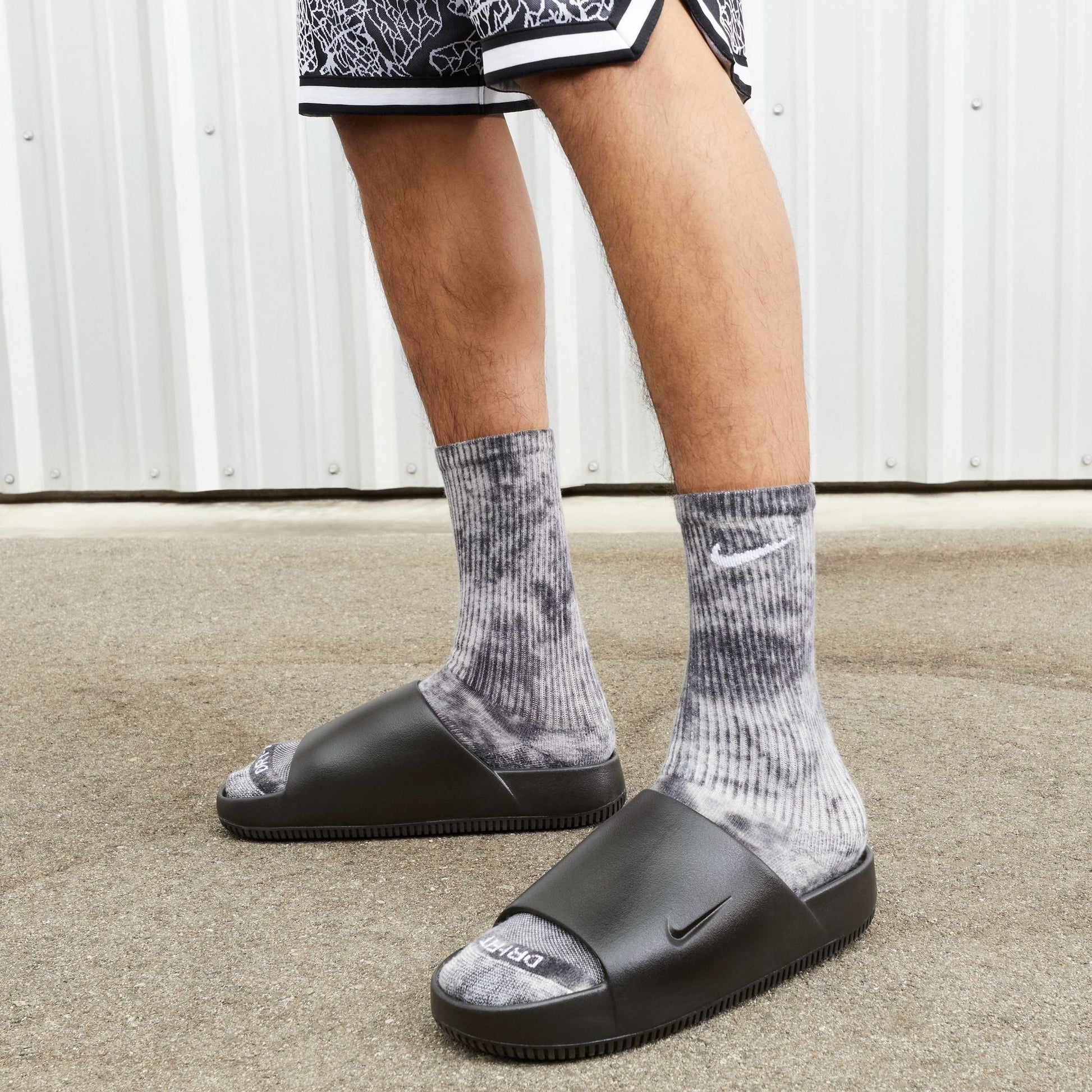 Nike Mens Calm Slide - Black Denim Exchange