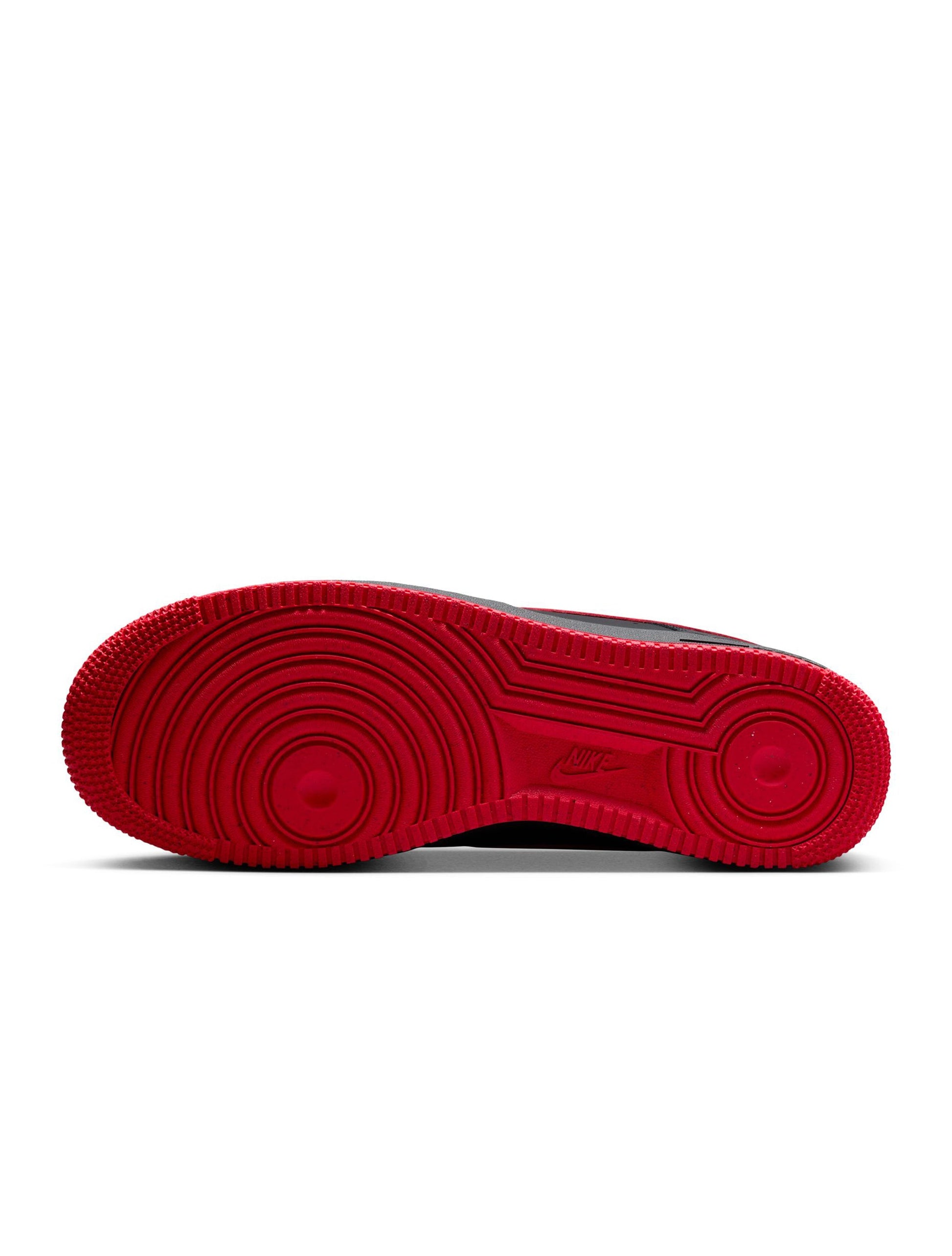 Nike Mens Air Force 1 '07 - Black/University Red Denim Exchange