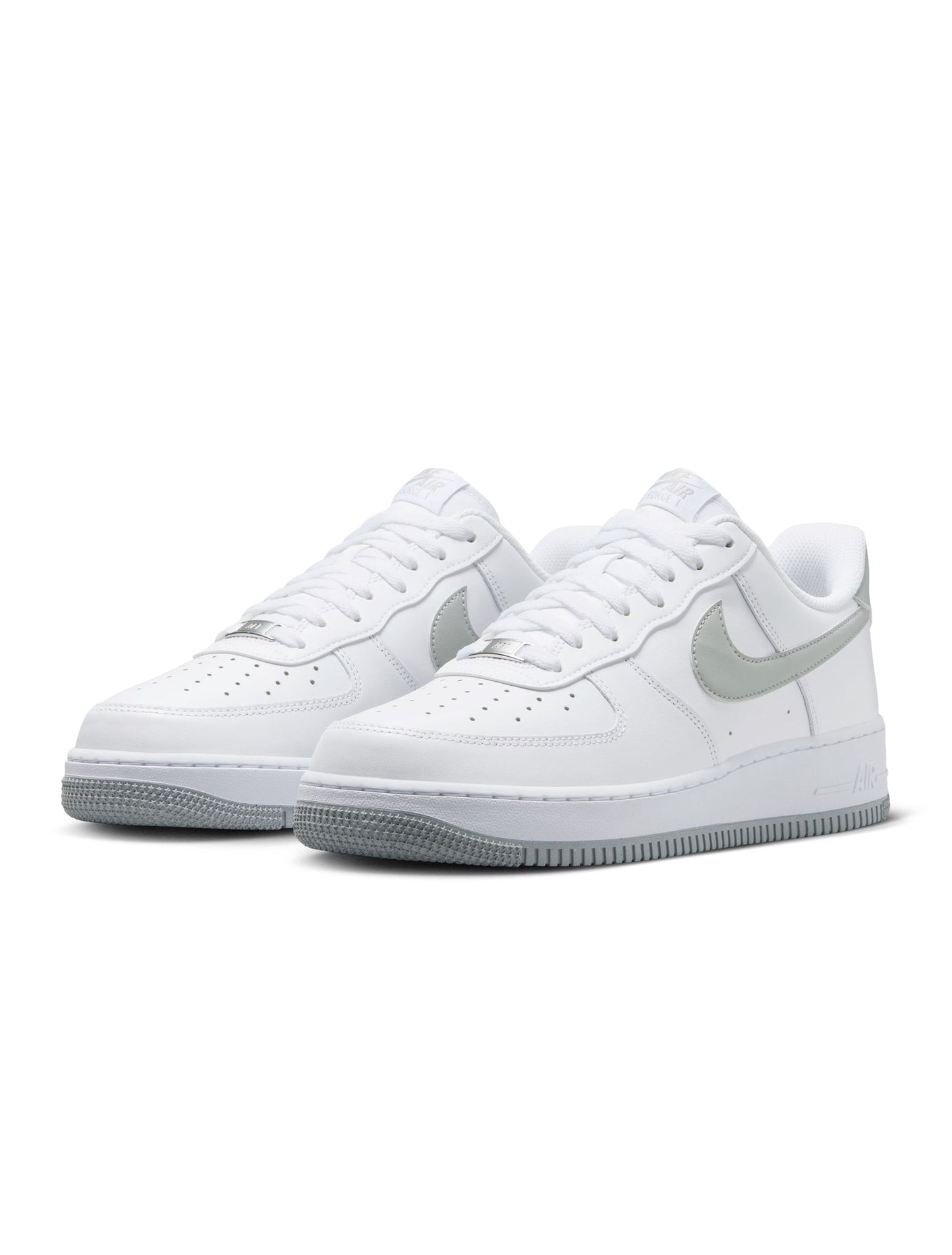 Nike Mens Air Force 1 '07 - White/Light Smoke Grey Denim Exchange