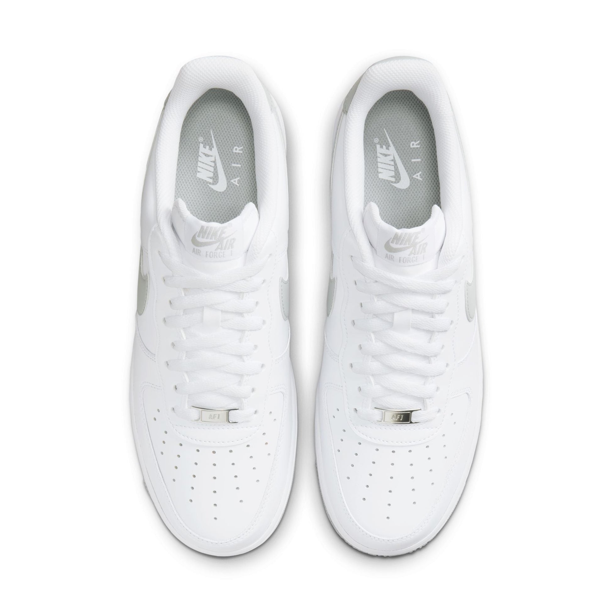 Nike Mens Air Force 1 '07 - White/Light Smoke Grey Denim Exchange