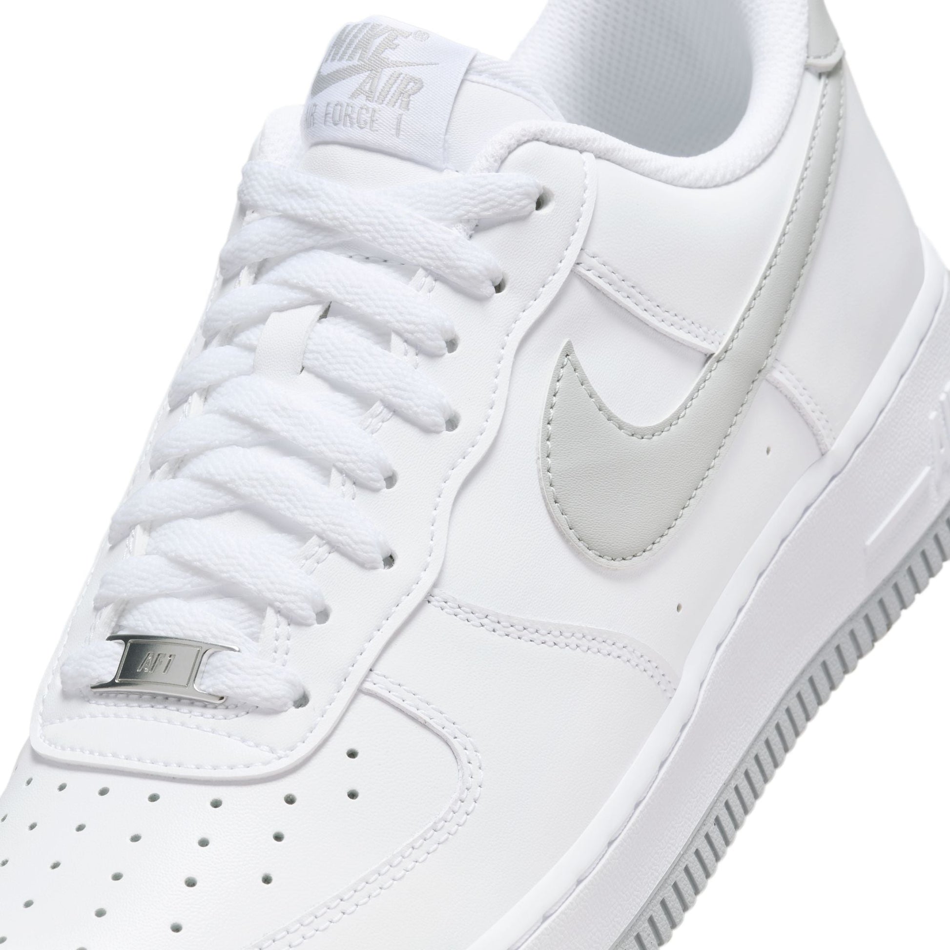 Nike Mens Air Force 1 '07 - White/Light Smoke Grey Denim Exchange