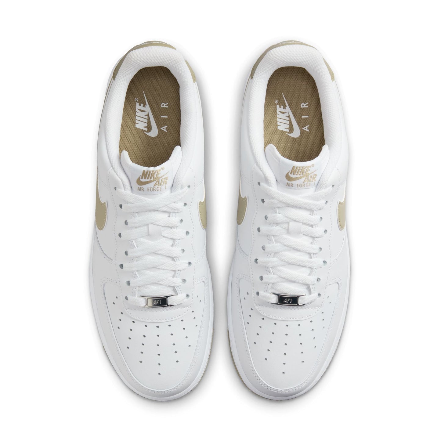 Nike Mens Air Force 1 '07 - White/Neutral Olive Denim Exchange