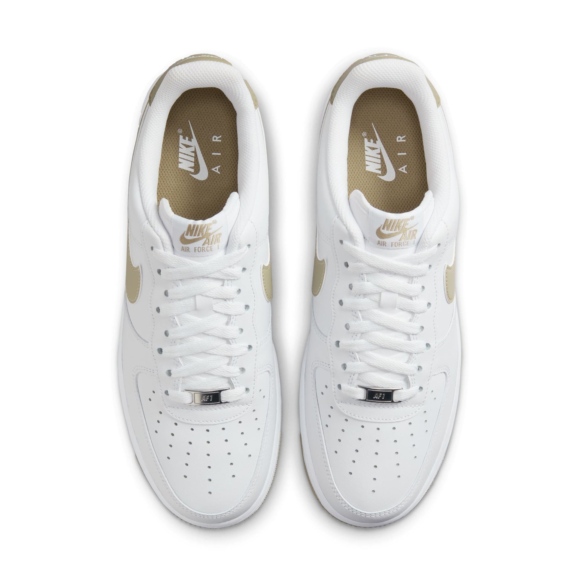 Nike Mens Air Force 1 '07 - White/Neutral Olive Denim Exchange