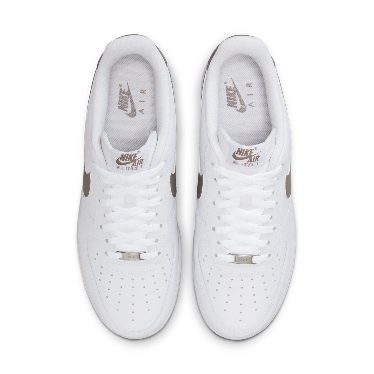 Nike Mens Air Force 1 '07 - White/Cave Stone Denim Exchange