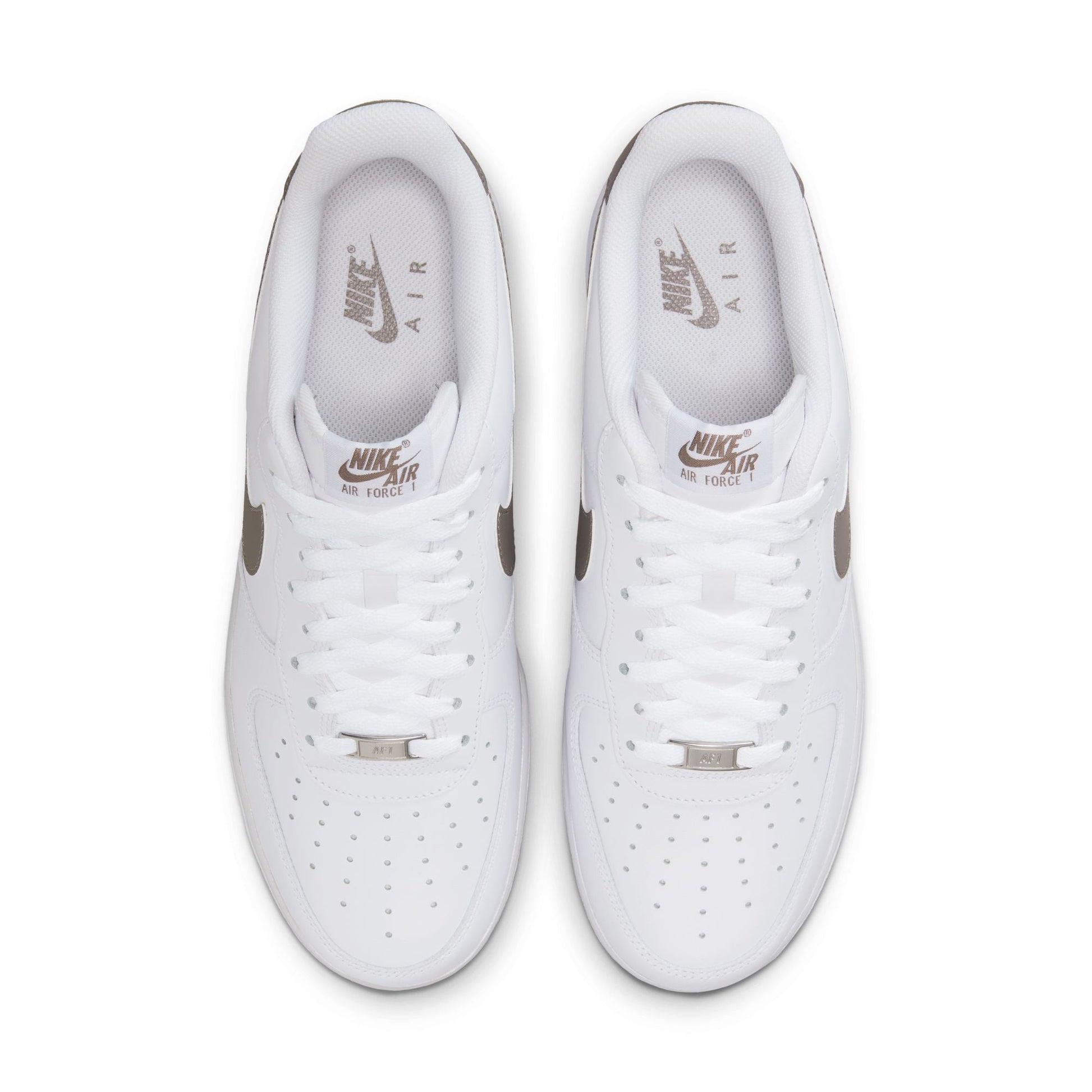 Nike Mens Air Force 1 '07 - White/Cave Stone Denim Exchange