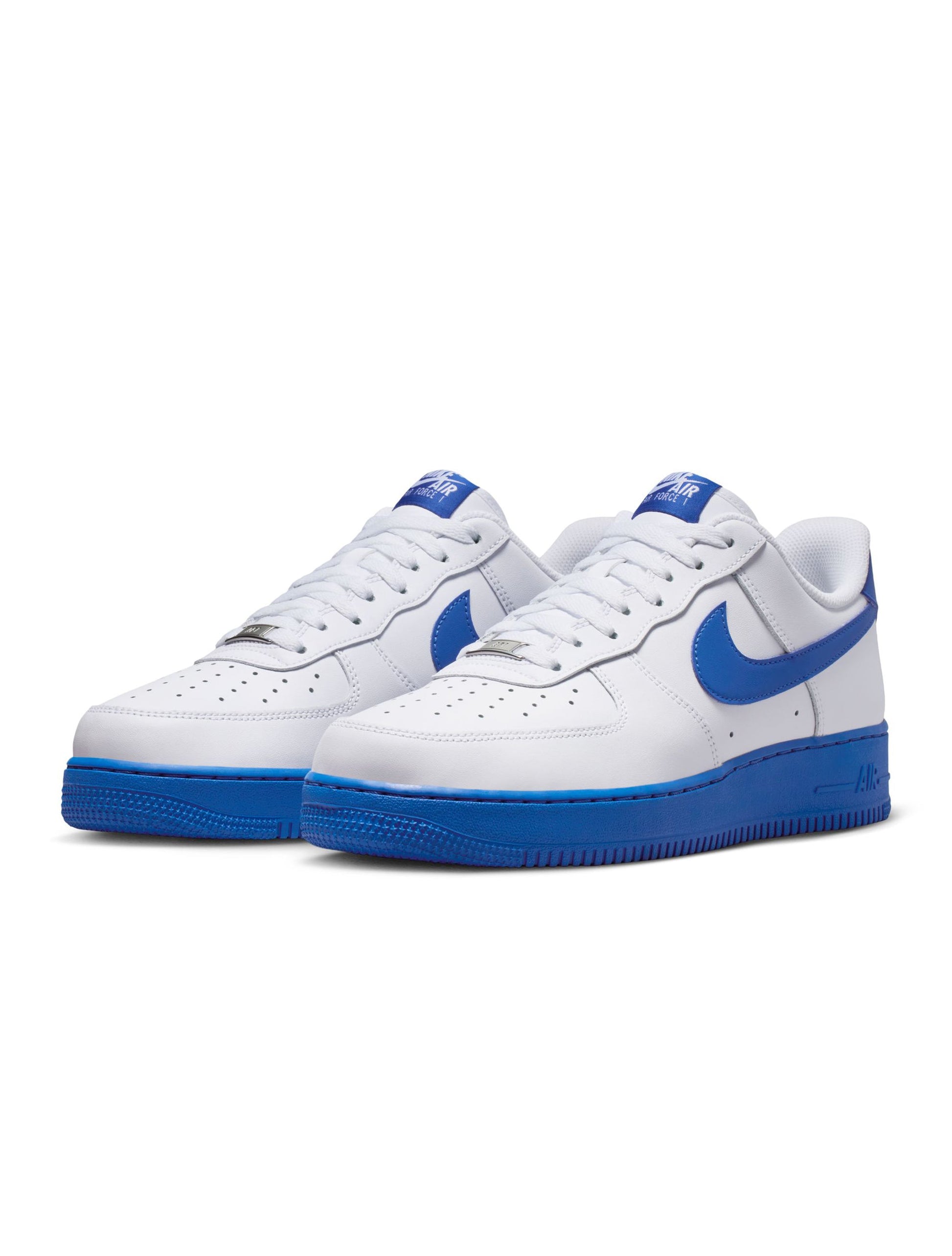 Nike Mens Air Force 1 '07 - White/Royal Denim Exchange