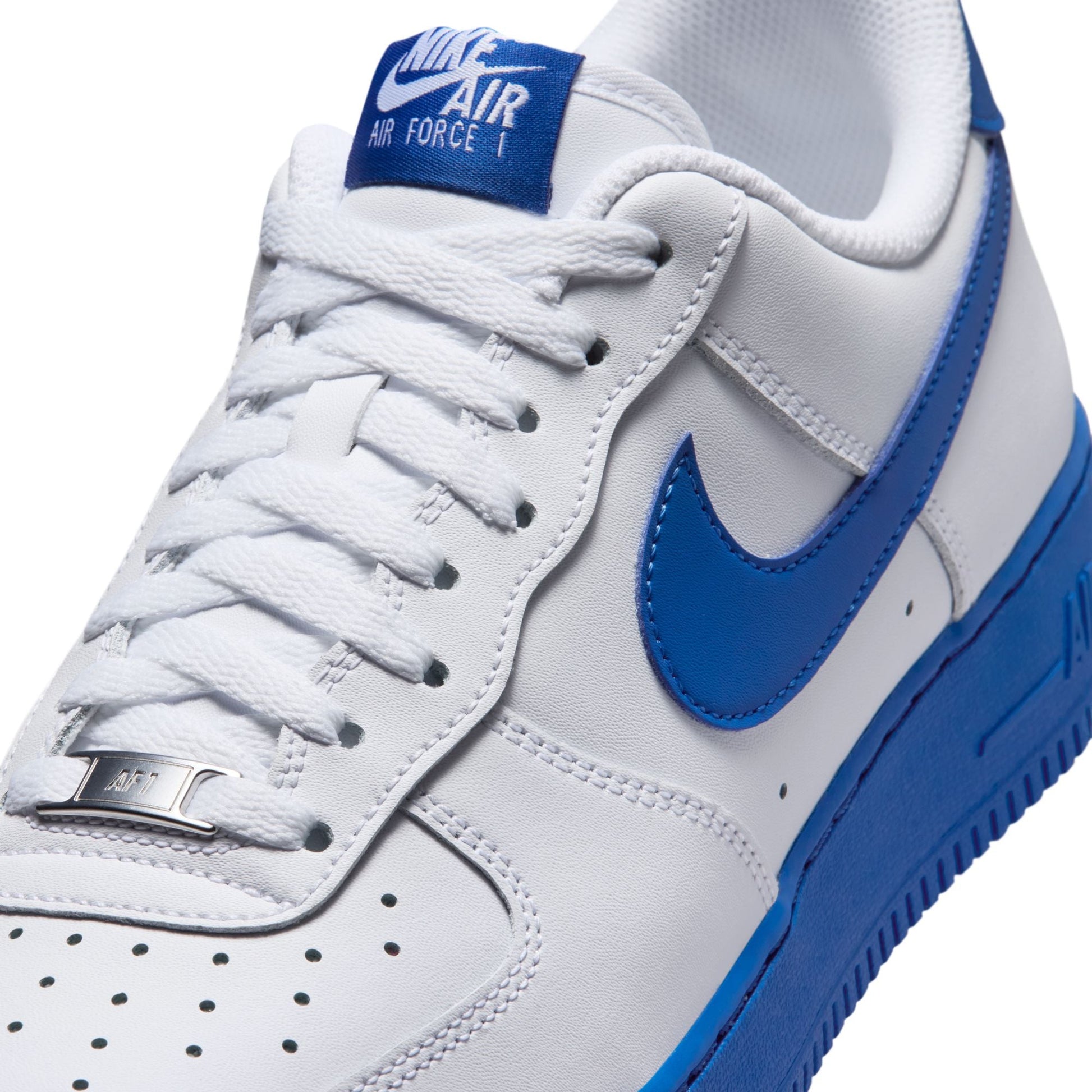 Nike Mens Air Force 1 '07 - White/Royal Denim Exchange