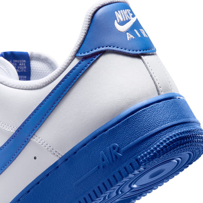 Nike Mens Air Force 1 '07 - White/Royal Denim Exchange