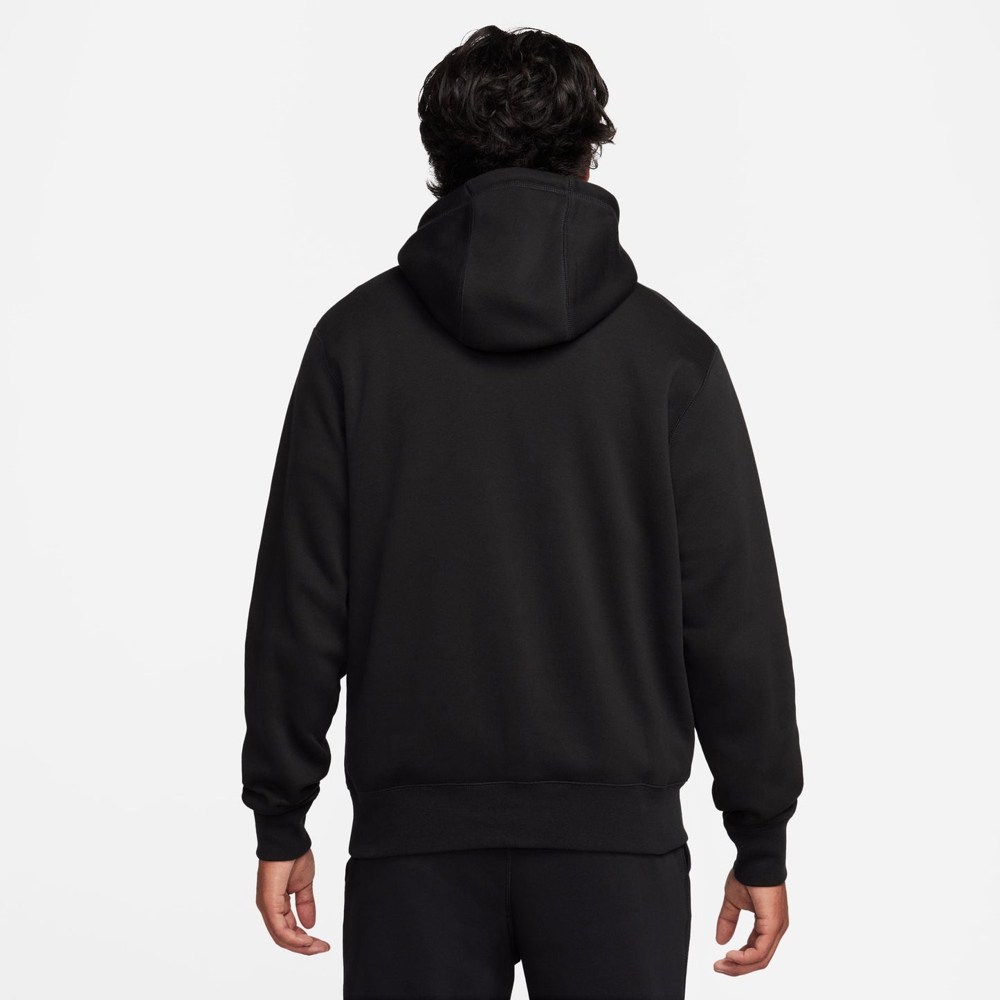Nike Mens Club Fleece Hoodie - Black Denim Exchange