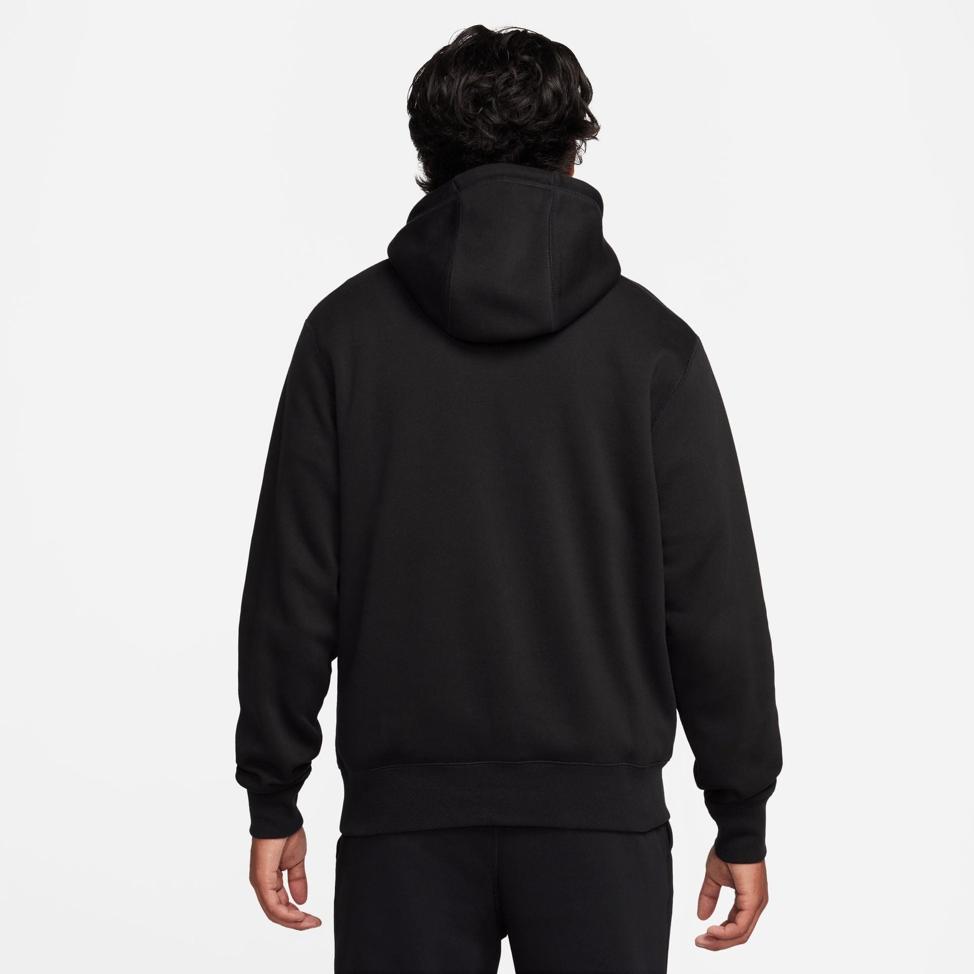 Nike Mens Club Fleece Hoodie - Black Denim Exchange