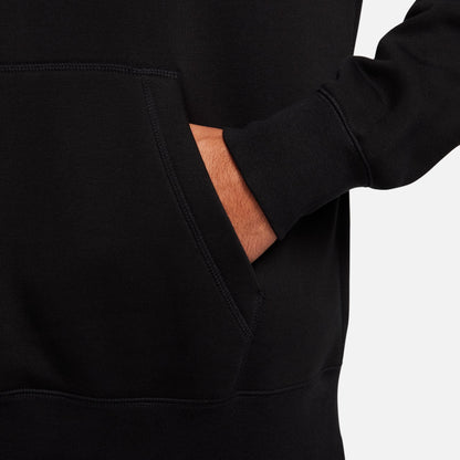 Nike Mens Club Fleece Hoodie - Black Denim Exchange