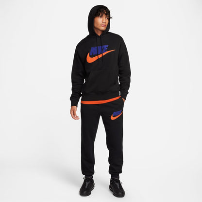 Nike Mens Club Fleece Hoodie - Black Denim Exchange