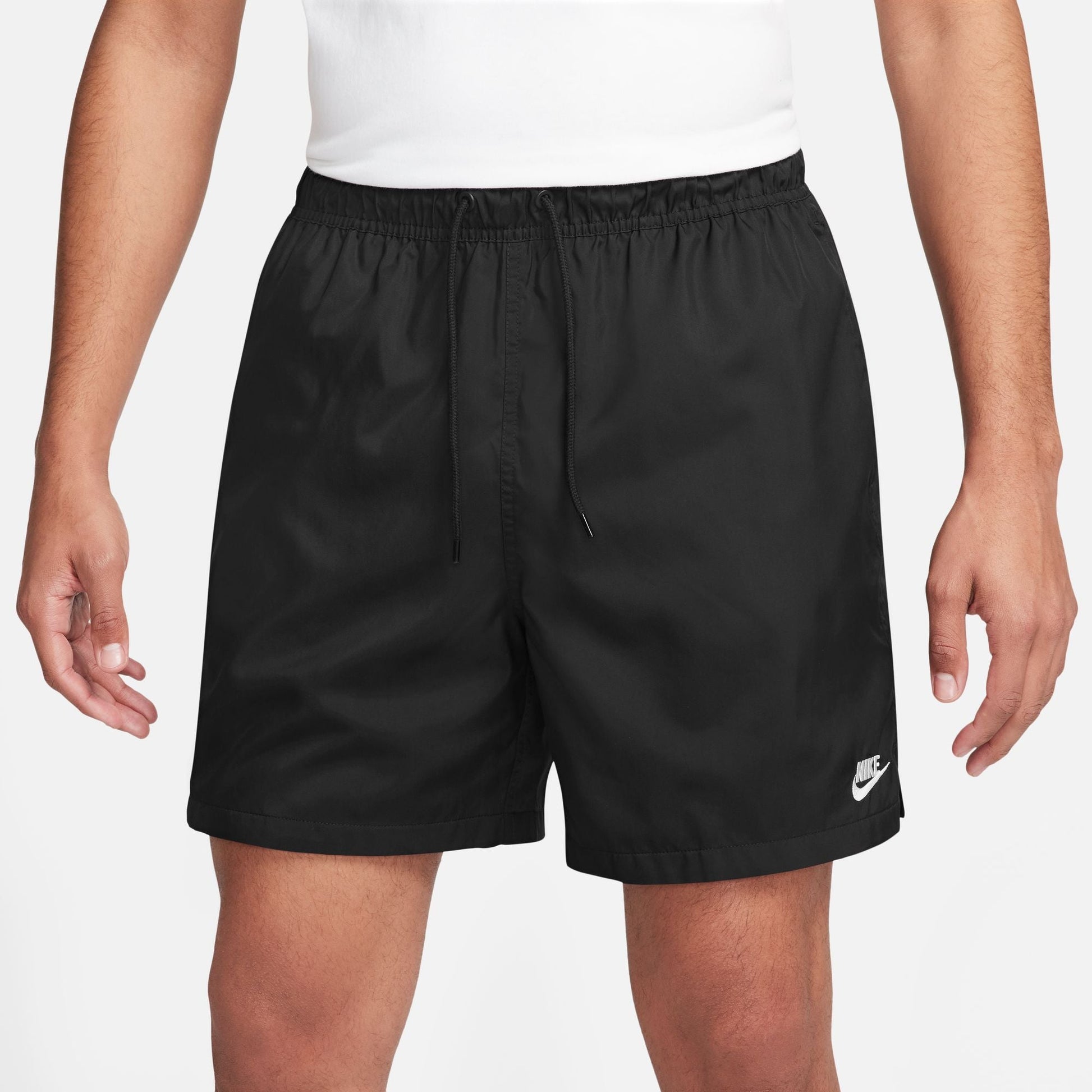 Nike Mens Club Woven Shorts - Black/White Denim Exchange