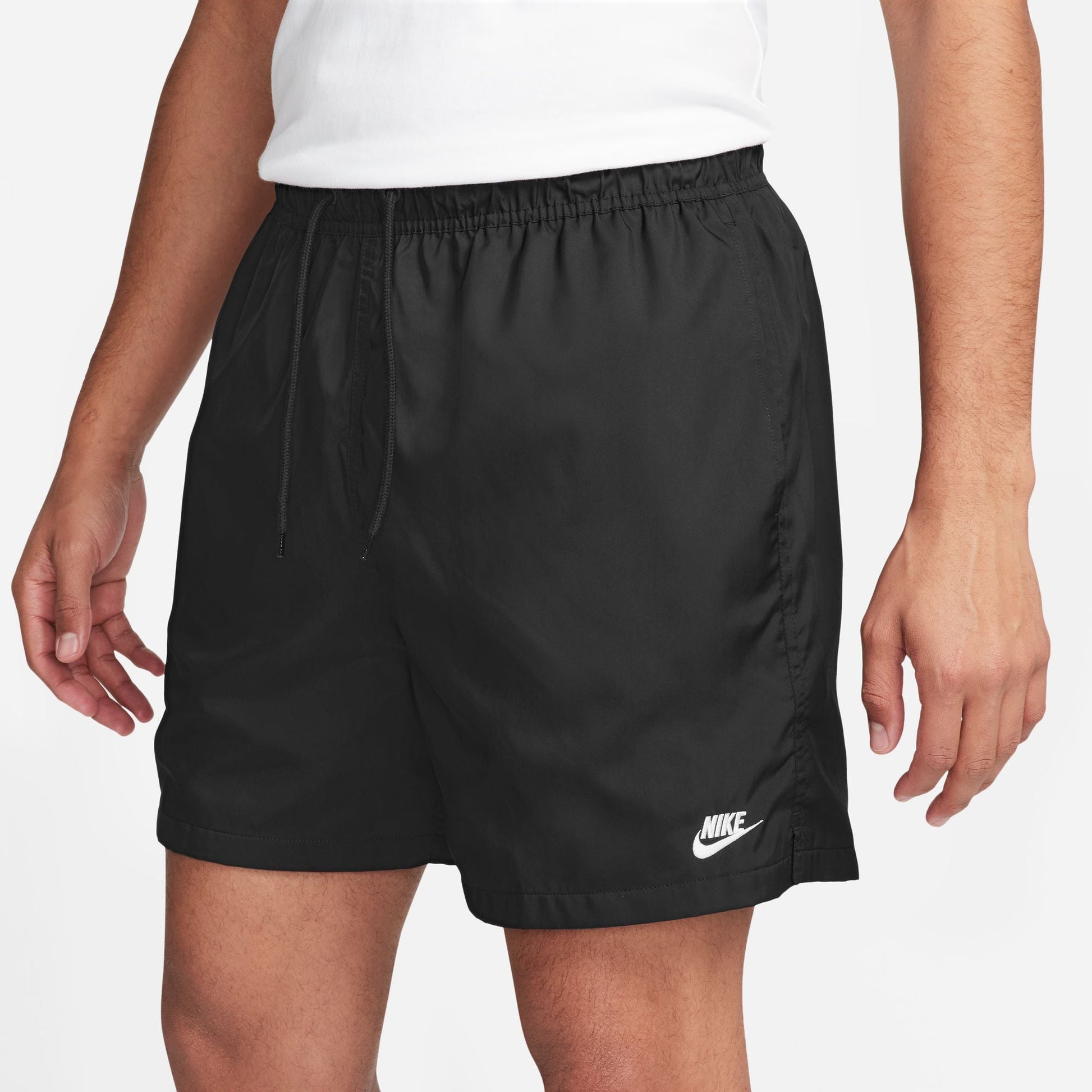Nike Mens Club Woven Shorts - Black/White Denim Exchange