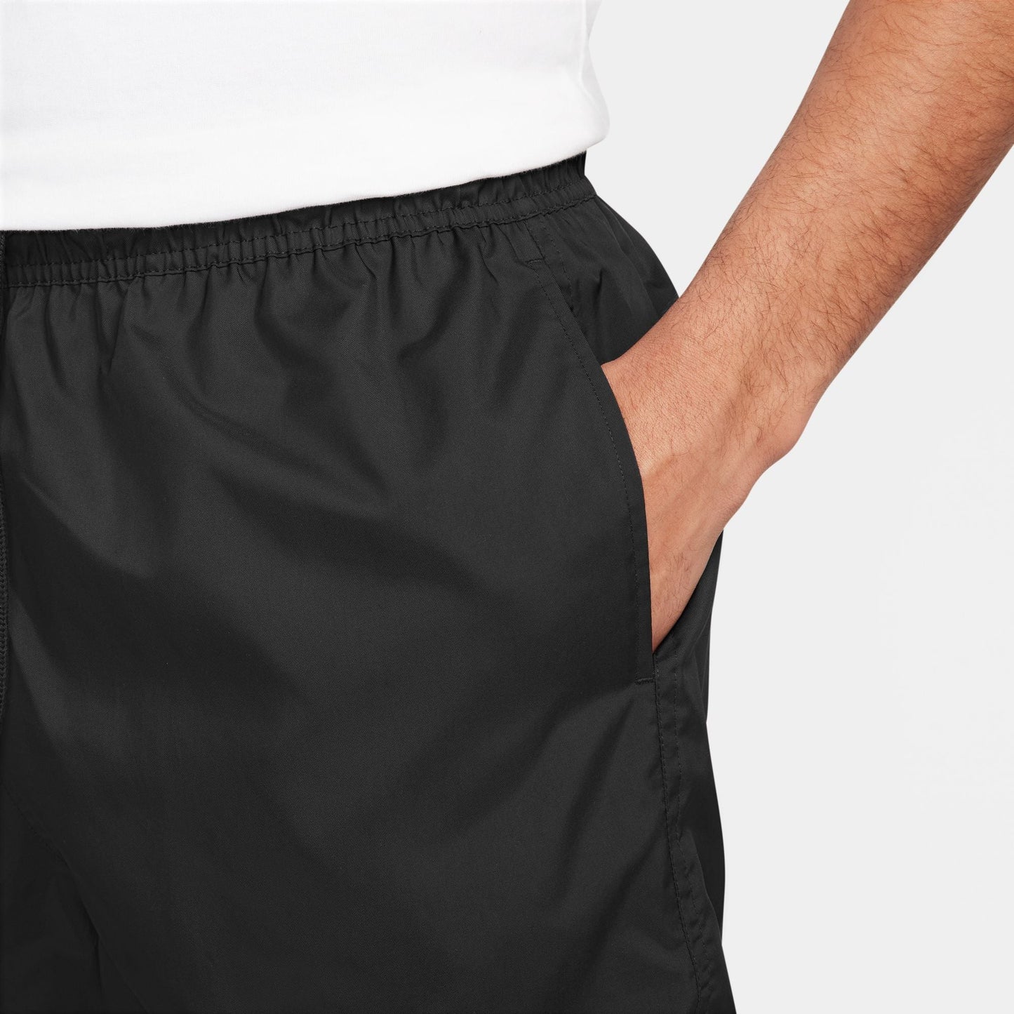Nike Mens Club Woven Shorts - Black/White Denim Exchange