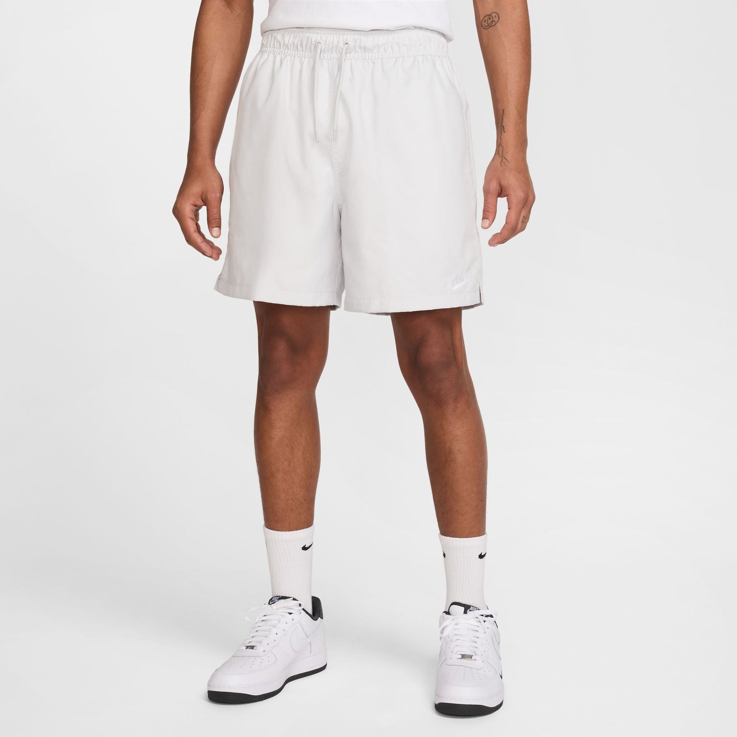 Nike Mens Club Woven Shorts - Photon Dust/White Denim Exchange