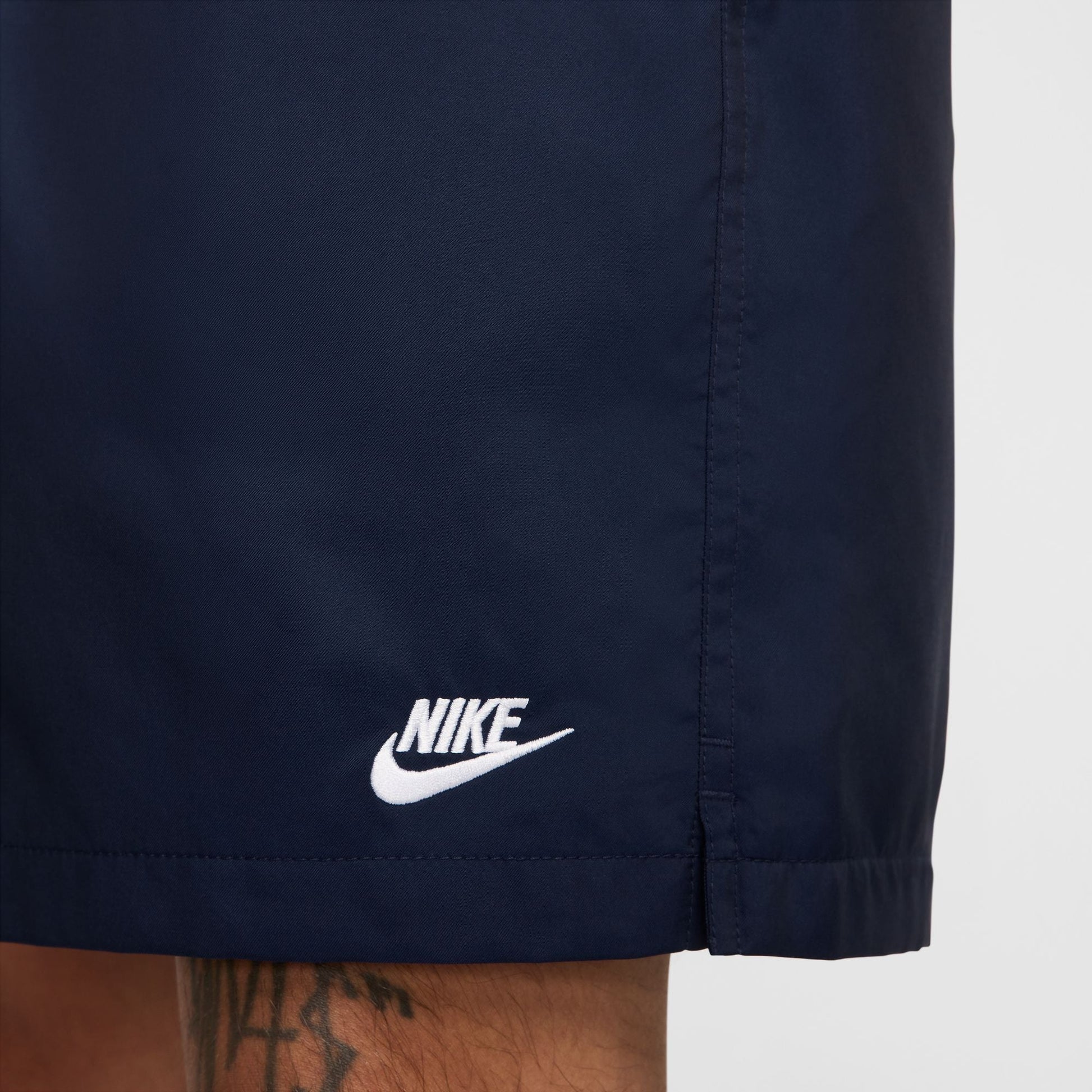 Nike Mens Club Woven Shorts - Obsidian/White Denim Exchange
