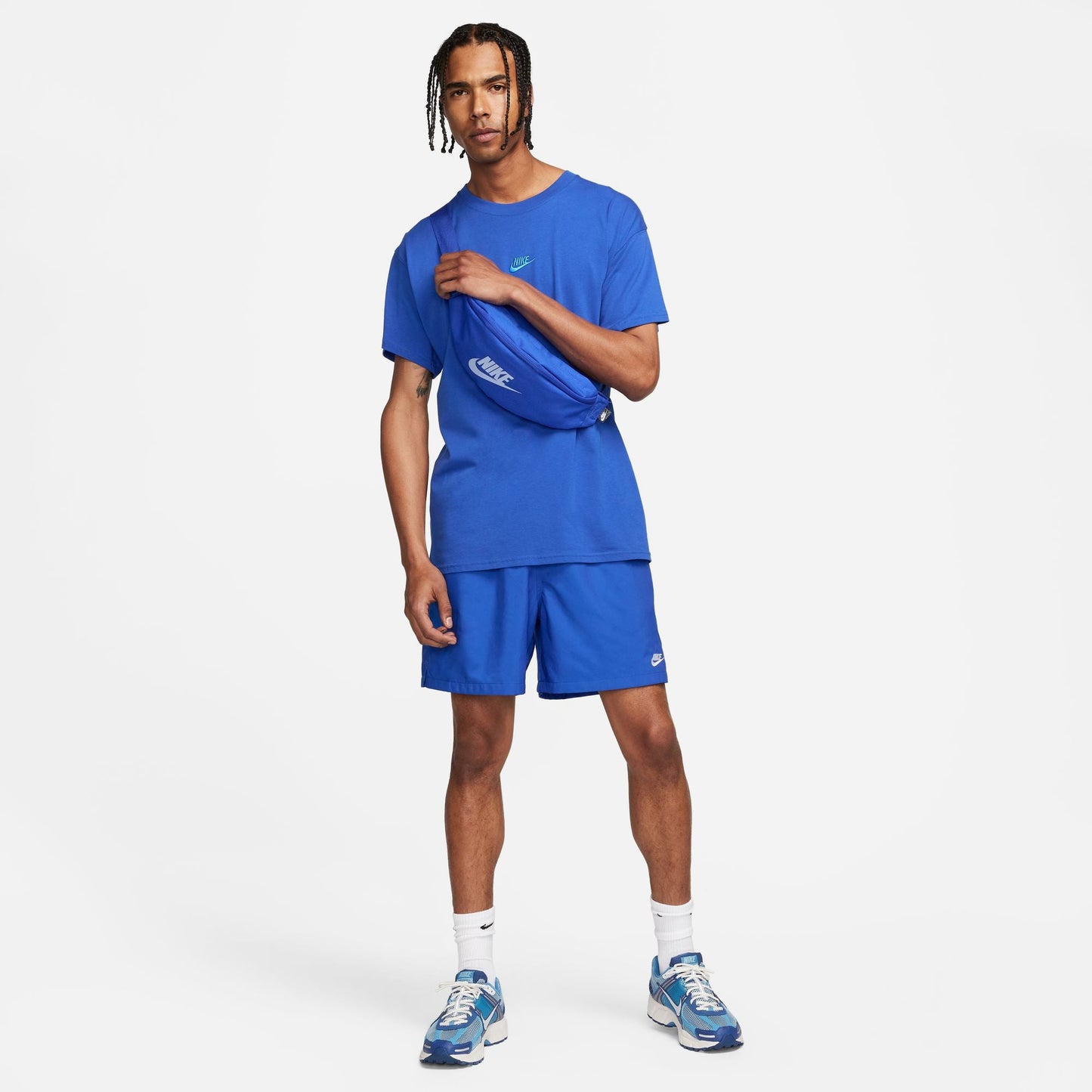 Nike Men's Club Shorts - Game Royal/White Denim Exchange