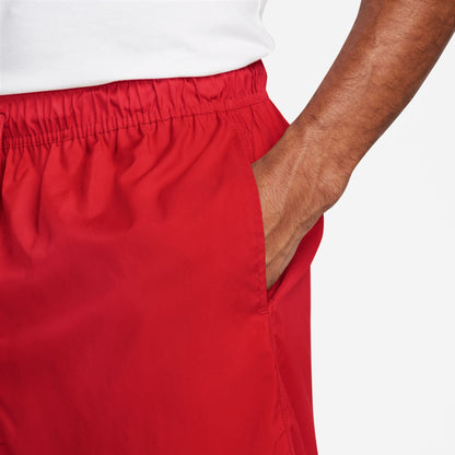 Nike Mens Club Woven Flow Shorts - University Red Denim Exchange