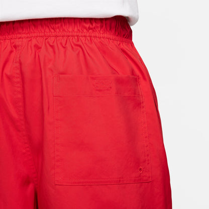 Nike Mens Club Woven Flow Shorts - University Red Denim Exchange