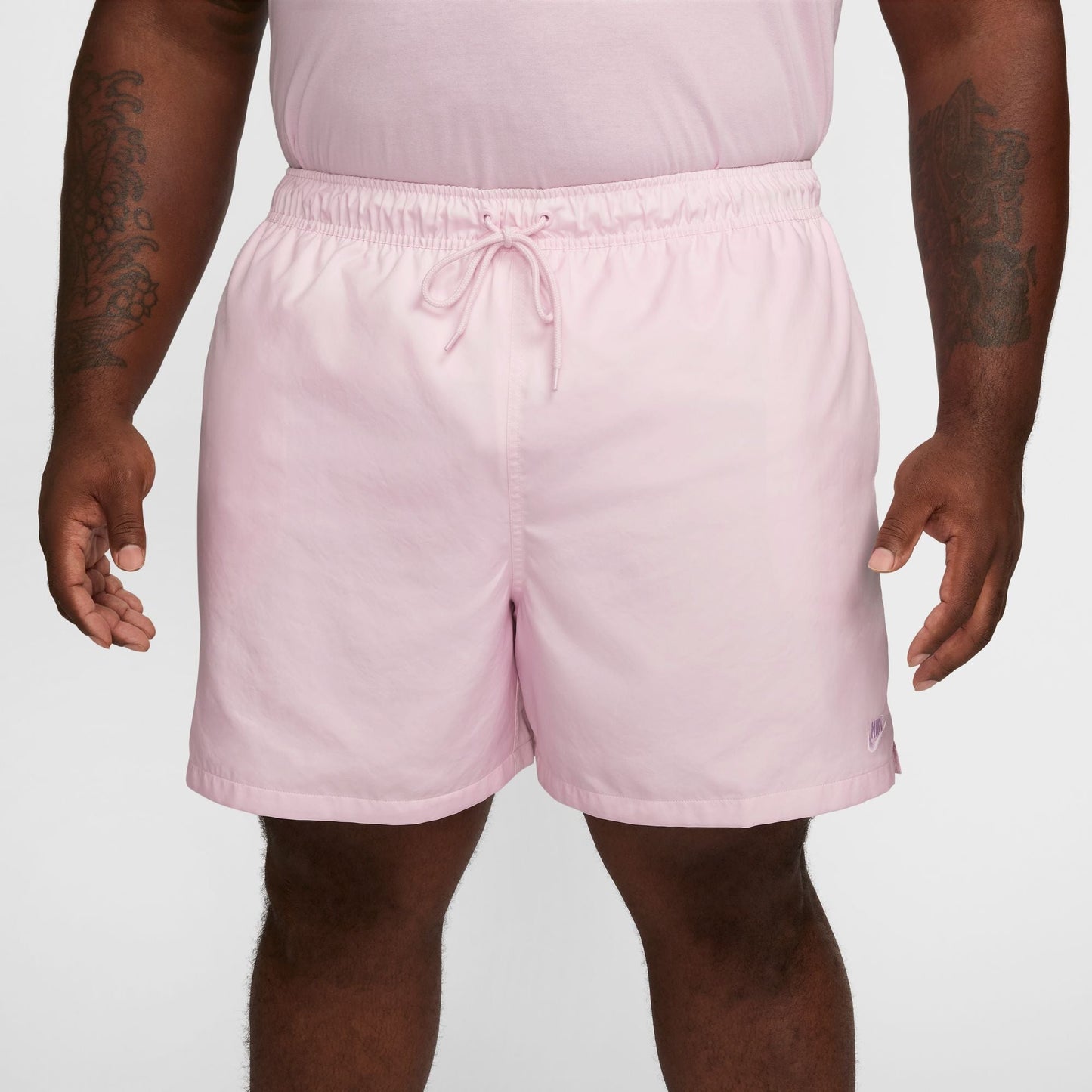 Nike Mens Club Woven Flow Shorts - Pink Foam Denim Exchange