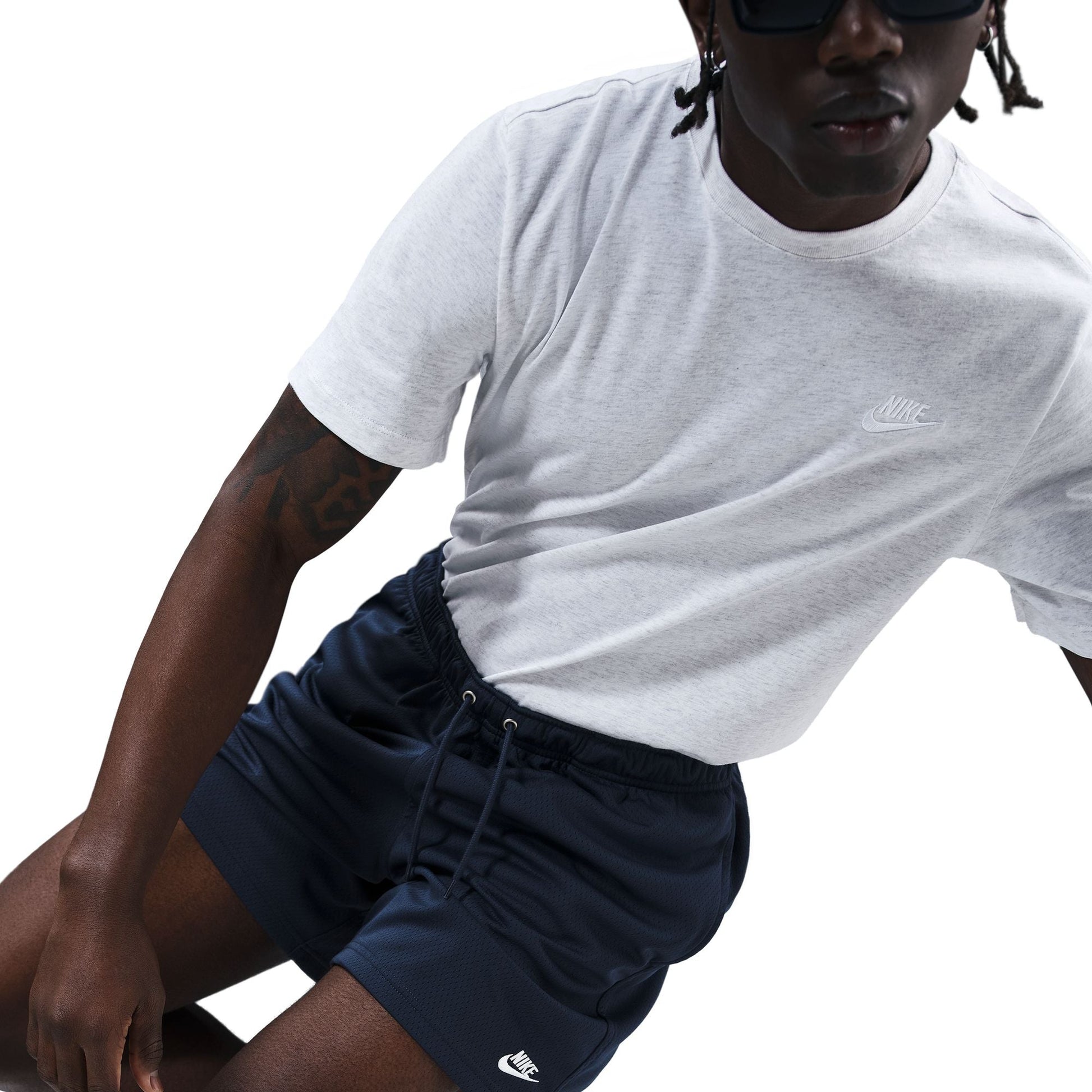 Nike Mens Club Mesh Flow Shorts - Obsidian Denim Exchange
